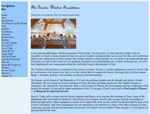 Tablet Screenshot of gnosticwisdomfoundation.org